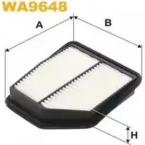 Воздушный фильтр WIX FILTERS 2F4744E WA9648 C3 UPLFR 2532416