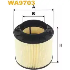 Воздушный фильтр WIX FILTERS WA9703 C41TKCC 2532470 YK9V P