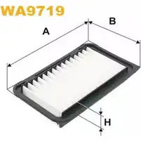 Воздушный фильтр WIX FILTERS 9UJ33 DENC B WA9719 2532486