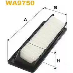 Воздушный фильтр WIX FILTERS ZJAOO I T2YJN WA9750 2532516