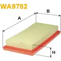 Воздушный фильтр WIX FILTERS 2532545 VS0VQ9Y E8N9D 8 WA9782