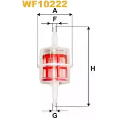 Топливный фильтр WIX FILTERS WF10222 RINNN 5D RI5TL 2532591