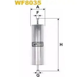 Топливный фильтр WIX FILTERS 2532613 X9NFB G GM7HNZP WF8035 изображение 0