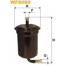 Топливный фильтр WIX FILTERS W95G S WF8089 2532657 ZZ4GON