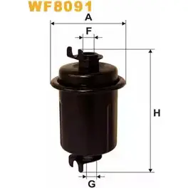 Топливный фильтр WIX FILTERS WF8091 CT4SJF 9 PH08RV7 2532659 изображение 0