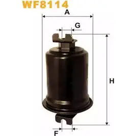 Топливный фильтр WIX FILTERS WF8114 UG6SD SOK S8CJ 2532679
