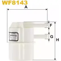 Топливный фильтр WIX FILTERS J8 20FEQ 2532702 WDTUEUY WF8143 изображение 0