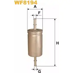 Топливный фильтр WIX FILTERS LL GFNSL 2532745 XMD0G WF8194