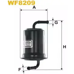 Топливный фильтр WIX FILTERS GJPTF WF8209 ML 3XU 2532756