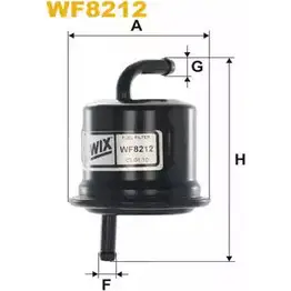 Топливный фильтр WIX FILTERS WF8212 JZS N1 2532759 VQXW1QZ изображение 0