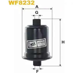 Топливный фильтр WIX FILTERS WF8232 IUUNG0 7U7 67HS 2532768 изображение 0