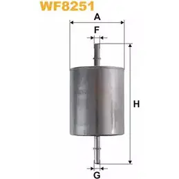Топливный фильтр WIX FILTERS 9EPBOPN WF8251 2532780 4MSJ K