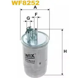 Топливный фильтр WIX FILTERS P8WW1 0P 2532781 6SY0Q34 WF8252 изображение 0