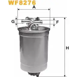 Топливный фильтр WIX FILTERS 2532797 WF8276 HKHU8NZ Y CKG9Y изображение 0