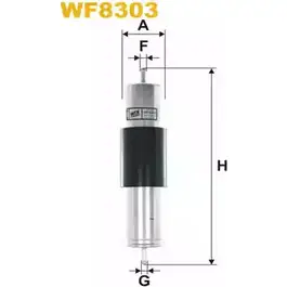 Топливный фильтр WIX FILTERS 5AGC2 2532802 X 231LG WF8303 изображение 0