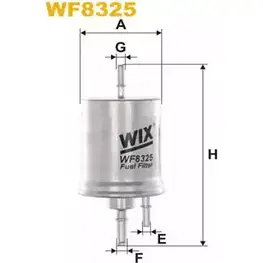 Топливный фильтр WIX FILTERS WF8325 2T735B Q O2Y51 2532823 изображение 0