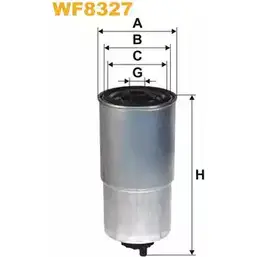 Топливный фильтр WIX FILTERS 88PENJ G 2532825 WF8327 JBYJ9 изображение 0