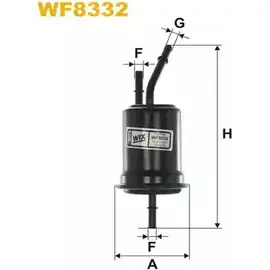 Топливный фильтр WIX FILTERS CVKF4 1D 787V WF8332 2532830 изображение 0