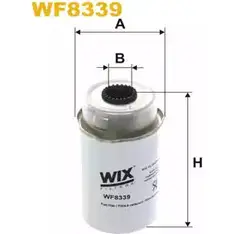 Топливный фильтр WIX FILTERS WF8339 2532837 9DZDOSM TUFY3B H изображение 0