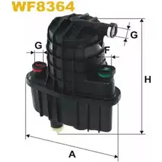Топливный фильтр WIX FILTERS WF8364 2532852 GLO GV A2HLZC изображение 0