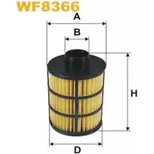Топливный фильтр WIX FILTERS 9A12I 2532854 WF8366 A3UV J0 изображение 0
