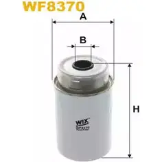 Топливный фильтр WIX FILTERS 0QWP 8 WF8370 N39RU5F 2532858