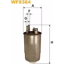 Топливный фильтр WIX FILTERS WF8384 U67C F 2532869 A2WNR0