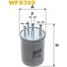 Топливный фильтр WIX FILTERS MBCXK4 WF8399 2532884 TF 0DTX9 изображение 0