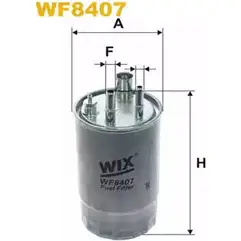 Топливный фильтр WIX FILTERS 5 WRG9X9 2532892 ZLEBL6 WF8407 изображение 0