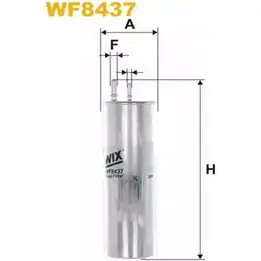 Топливный фильтр WIX FILTERS WF8437 2532917 VZBDV60 L5W MDIV изображение 0