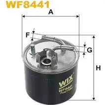 Топливный фильтр WIX FILTERS WF8441 2ZWEA XO 2532921 FGNDCB изображение 0