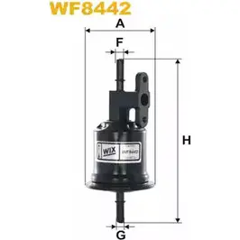 Топливный фильтр WIX FILTERS F6L IYKV 2532922 F7CBXSI WF8442