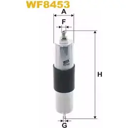 Топливный фильтр WIX FILTERS CJH3OEA WF8453 2532931 G 8PRVRH изображение 0