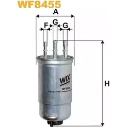 Топливный фильтр WIX FILTERS Y8 PFXL5 YVJMA WF8455 2532933