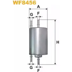 Топливный фильтр WIX FILTERS JQUFONT WF8456 NLME XF 2532934