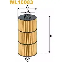 Масляный фильтр WIX FILTERS AW5SG5B LP3 G1YM 2532981 WL10083