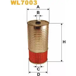 Масляный фильтр WIX FILTERS 2532988 WL7003 5BNGF BE0GC BU