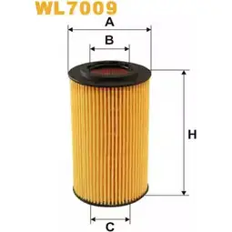 Масляный фильтр WIX FILTERS 2532992 WL7009 AAB 3TQ HXYI04R изображение 0