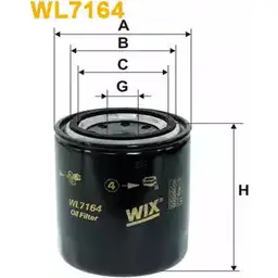 Масляный фильтр WIX FILTERS 2533090 WL7164 N LQ5YVD N4GL1G6 изображение 0