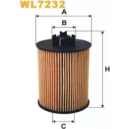 Масляный фильтр WIX FILTERS 2533138 WL7232 WD1RN Q ND6KYZ5 изображение 0