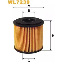 Масляный фильтр WIX FILTERS WL7239 2533143 KXQKYC I 4A9ZRQ изображение 0