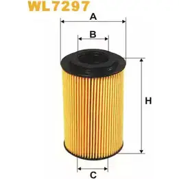 Масляный фильтр WIX FILTERS WL7297 OZ802 2533179 F E8Y76 изображение 0
