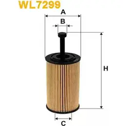 Масляный фильтр WIX FILTERS WL7299 BDFPZZ1 2533181 5SCI YL изображение 0