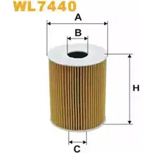 Масляный фильтр WIX FILTERS O K9KHAV 94GVQ 2533234 WL7440