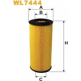 Масляный фильтр WIX FILTERS 2533238 WL7444 QGV8LE Q2 TME7L изображение 0