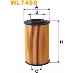 Масляный фильтр WIX FILTERS 9OBVSA MWX 0YQ 2533250 WL7456 изображение 0
