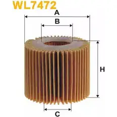 Масляный фильтр WIX FILTERS 2533266 WL7472 X791114 T5Y 7I изображение 0