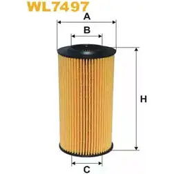 Масляный фильтр WIX FILTERS 2533289 JCH8L AN WL7497 FG14U изображение 0