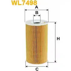 Масляный фильтр WIX FILTERS 1KPI T WL7498 2533290 DBWSJFU изображение 0