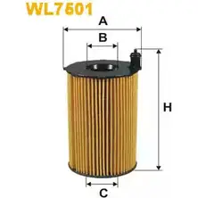 Масляный фильтр WIX FILTERS 5 RW3PDQ 2533293 CH58Z WL7501 изображение 0